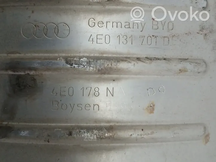 Audi A8 S8 D3 4E Filtre à particules catalyseur FAP / DPF 4E0131701DE