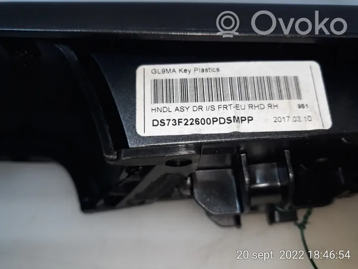 Ford Mondeo MK V Klamka wewnętrzna drzwi przednich DS73F22600