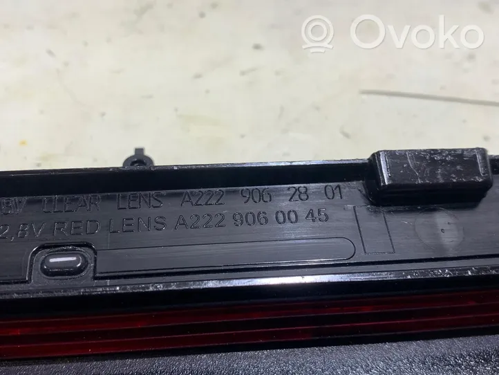 Mercedes-Benz S W222 Luce d’arresto centrale/supplementare A2229062801