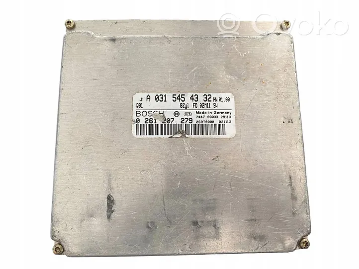 Mercedes-Benz ML W163 Centralina/modulo motore ECU A0315454332