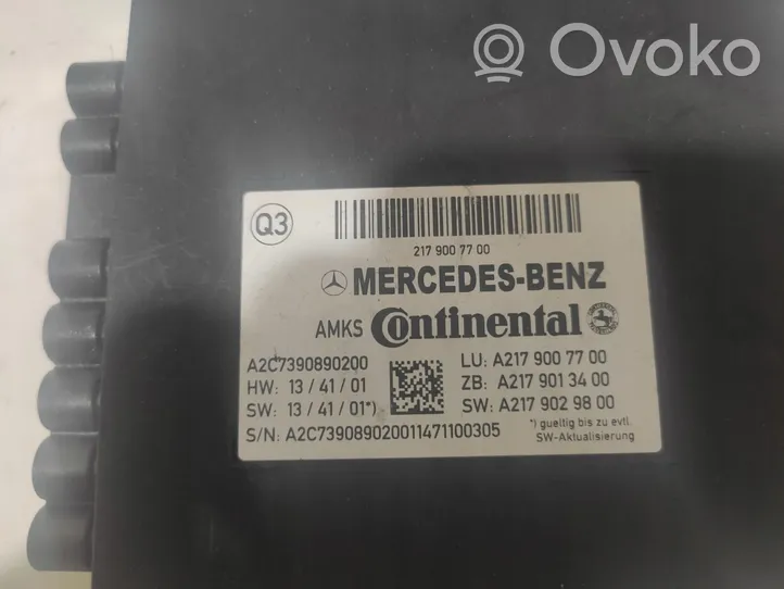 Mercedes-Benz S C217 Inne komputery / moduły / sterowniki A2179007700