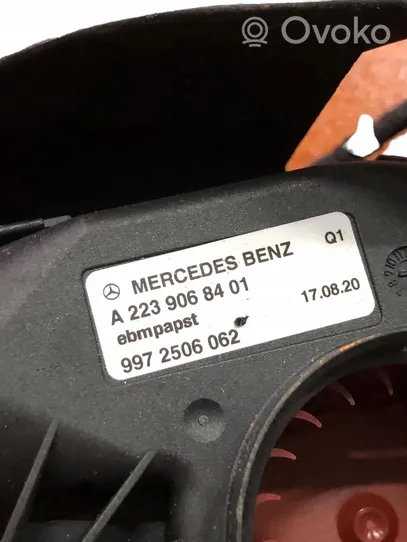 Mercedes-Benz S W223 Ventilateur de refroidissement de radiateur électrique A2239068401