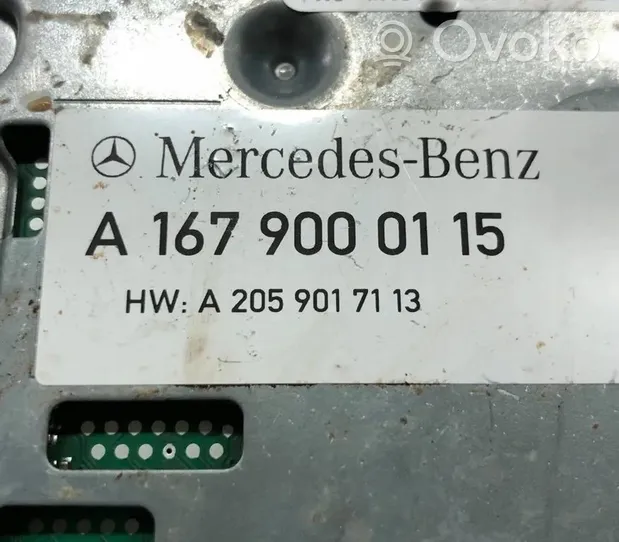 Mercedes-Benz GLE (W166 - C292) Sonstige Steuergeräte / Module A1679000115