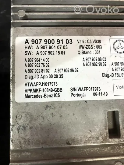 Mercedes-Benz Sprinter W907 W910 Modulo di controllo accesso A9079041400