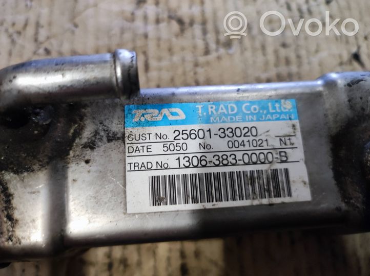 Toyota Corolla E120 E130 EGR-venttiili/lauhdutin 2560133020