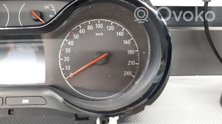 Opel Crossland X Compteur de vitesse tableau de bord 9822624180