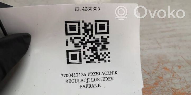 Renault Safrane Sivupeilin kytkin 7700412135