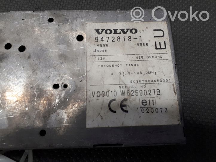 Volvo S70  V70  V70 XC Amplificateur de son 94728181