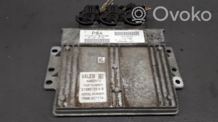 Citroen C3 Unité de commande, module ECU de moteur 9661580280