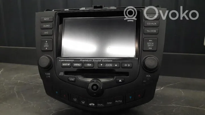 Honda Accord Radio/CD/DVD/GPS-pääyksikkö 39050-SEF-E420M1