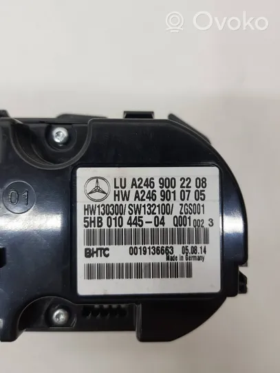 Mercedes-Benz A W176 Console centrale A2469002208