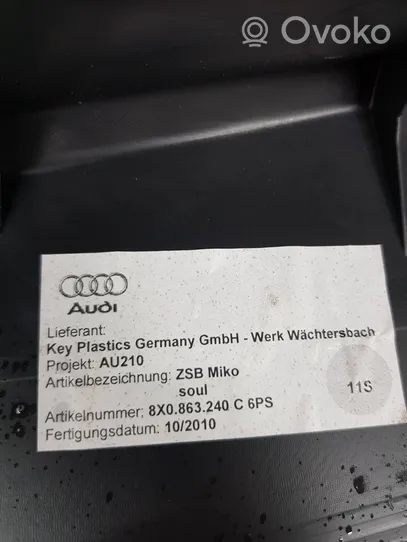 Audi A1 Accoudoir 8X0863240C