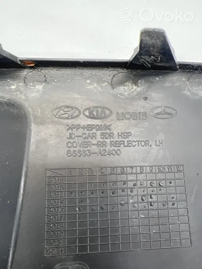 KIA Ceed Mascherina inferiore del paraurti anteriore 86663A2400