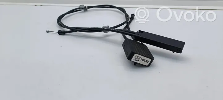 Mini One - Cooper F56 F55 Système poignée, câble pour serrure de capot 7495843