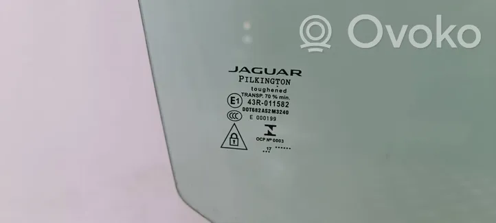 Jaguar XF X260 Pagrindinis galinių durų stiklas 43R011582