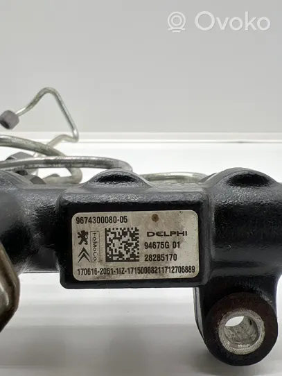 Citroen Jumpy Kraftstoffverteiler Einspritzleiste Verteilerrohr 9674300080