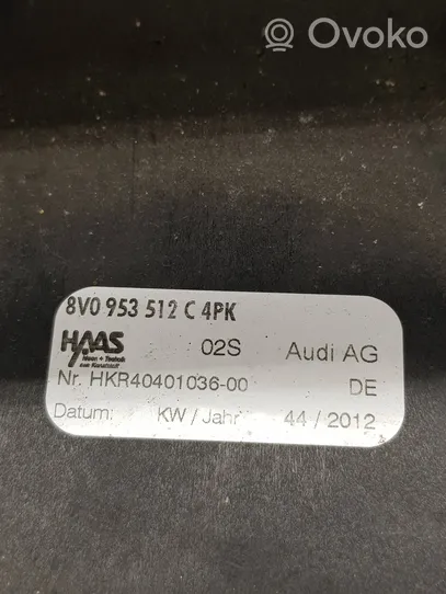 Audi A3 S3 8V Ohjauspyörän pylvään verhoilu 8V0853512C