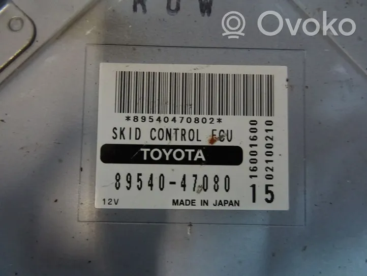 Toyota Prius (NHW20) Блок управления двигателем ECU 8954047080