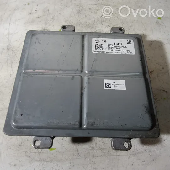 Opel Astra K Unité de commande, module ECU de moteur 55501607