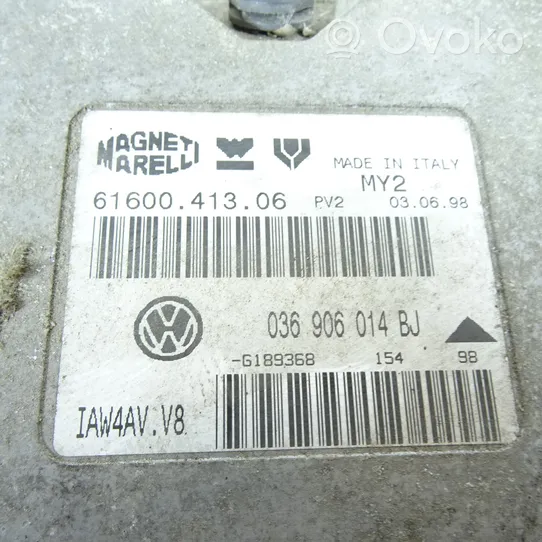 Volkswagen Lupo Unité de commande, module ECU de moteur 036906014BJ