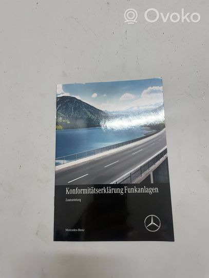 Mercedes-Benz S AMG W222 Książka serwisowa A0005845211