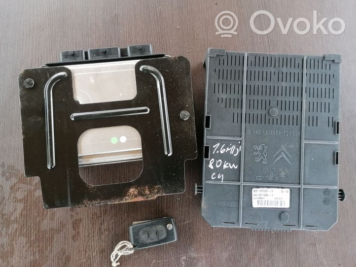 Citroen C4 I Unité de commande, module ECU de moteur 0281011629