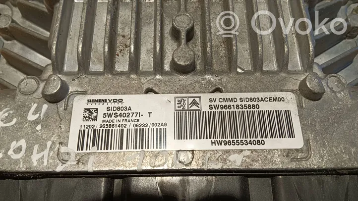 Citroen C4 I Calculateur moteur ECU 9661835880