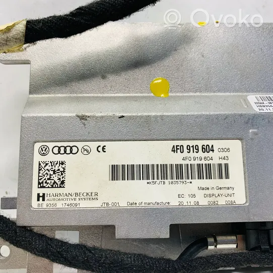 Audi Q5 SQ5 Monitor / wyświetlacz / ekran 4F0919604