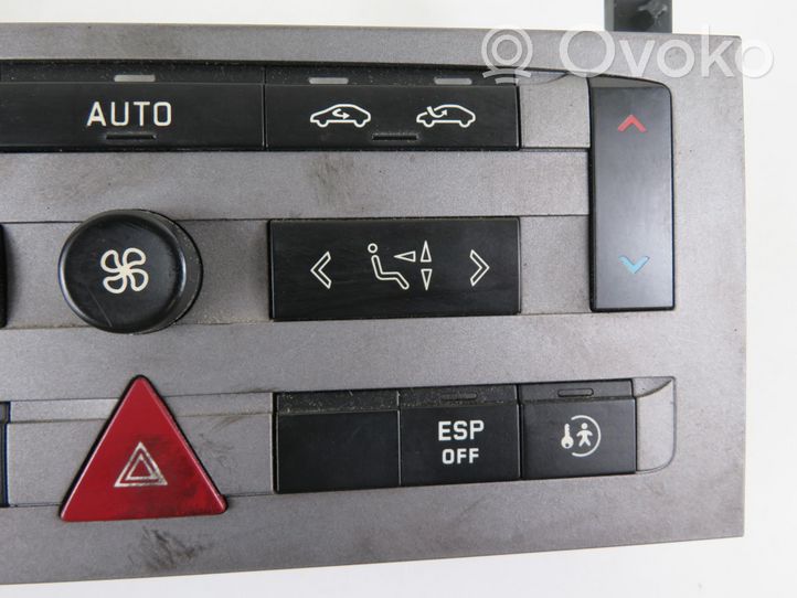 Peugeot 407 Console centrale, commande chauffage/clim 