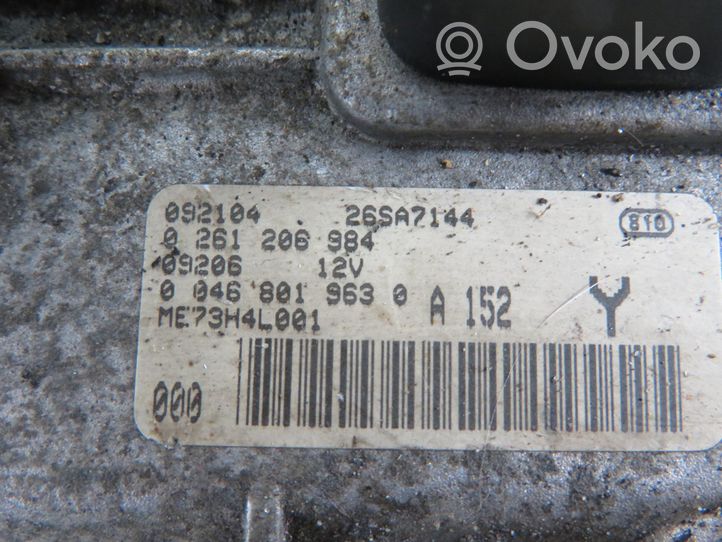 Opel Corsa C Komputer / Sterownik ECU silnika 