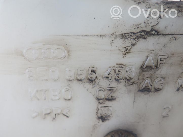 Audi A4 S4 B6 8E 8H Žibintų apiplovimo bakelis 