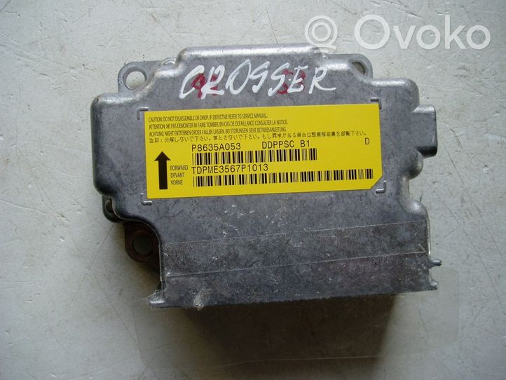 Citroen C-Crosser Centralina/modulo airbag P86835A053