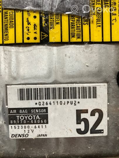 Lexus RX 330 - 350 - 400H Turvatyynyn ohjainlaite/moduuli 8917048010