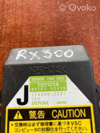 Lexus RX 300 Moduł / Sterownik ESP 8918342010