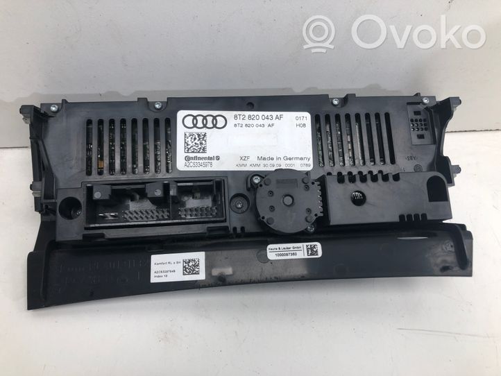 Audi A4 S4 B8 8K Climate control unit 