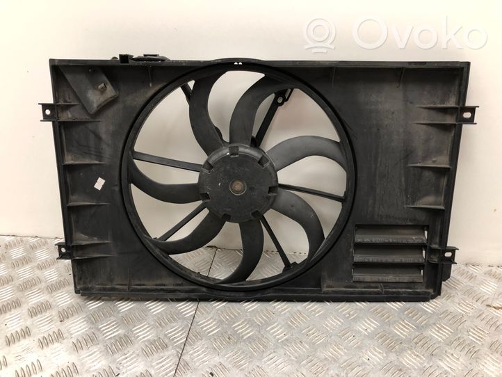 Skoda Octavia Mk2 (1Z) Radiator cooling fan shroud 1K0959455EF