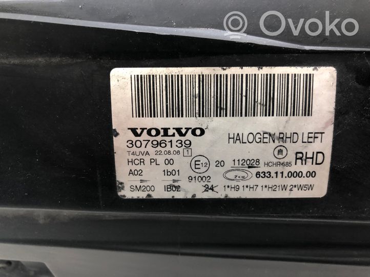 Volvo S80 Headlight/headlamp 30796139