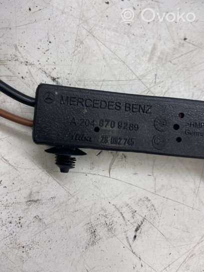 Mercedes-Benz C AMG W204 Module unité de contrôle d'antenne A2048709289