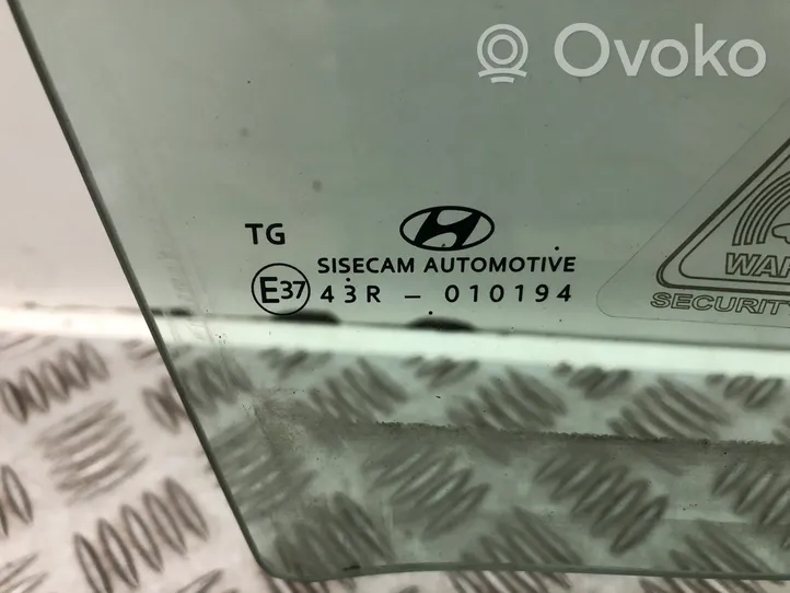 Hyundai i20 (BC3 BI3) Pagrindinis priekinių durų stiklas (keturdurio) 43R010194