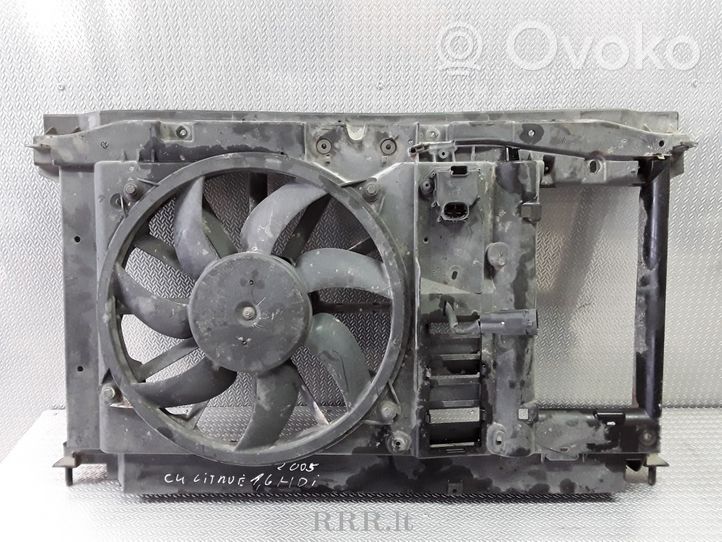 Citroen C4 I Ventilateur de refroidissement de radiateur électrique 9653700480