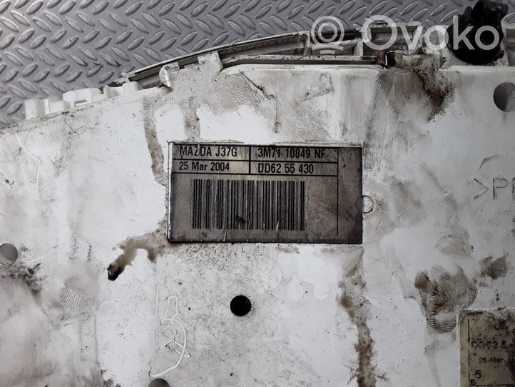 Mazda 2 Tachimetro (quadro strumenti) 3M7110849