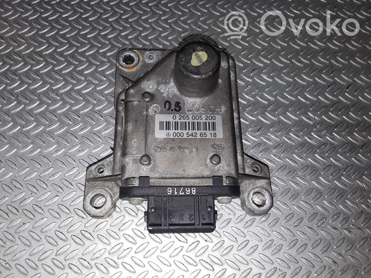 Mercedes-Benz S W220 ESP Drehratensensor Querbeschleunigungssensor 0265005200