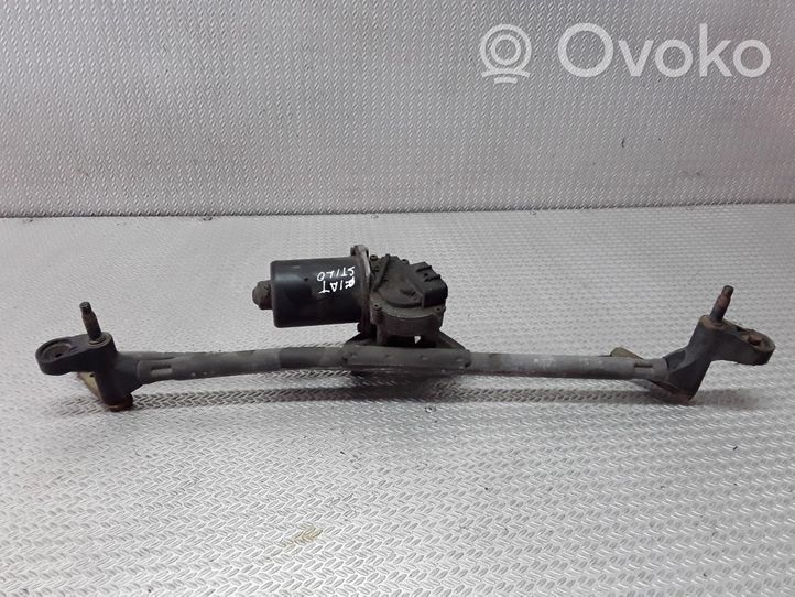 Fiat Stilo Mechanizm i silniczek wycieraczek szyby przedniej / czołowej 60511006