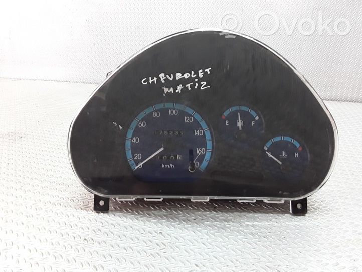 Chevrolet Matiz Spidometrs (instrumentu panelī) 96566387