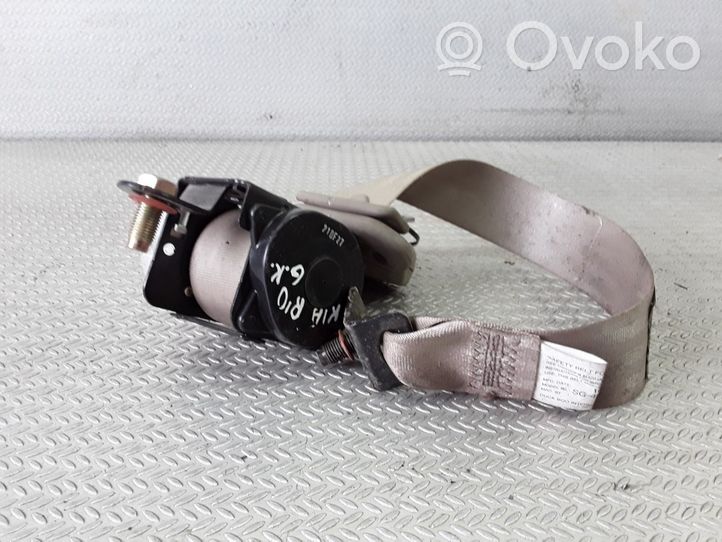 KIA Rio Ceinture de sécurité arrière 