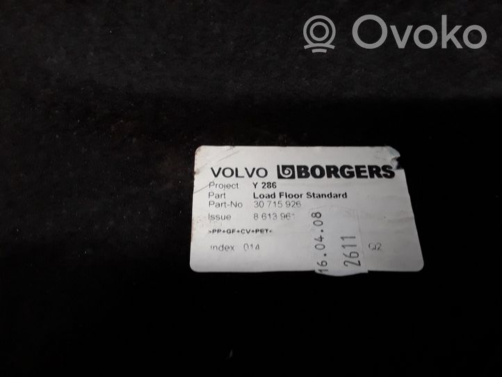 Volvo S80 Garniture de section de roue de secours 30715926