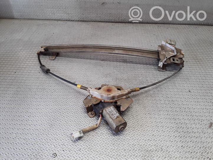 Opel Frontera B Front door window regulator with motor 97144436