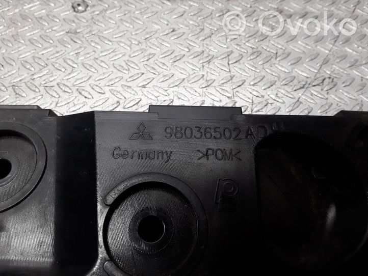 Mitsubishi Colt CZ3 Uchwyt / Mocowanie zderzaka tylnego 98036502