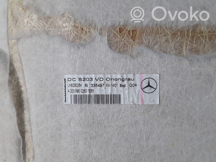 Mercedes-Benz C W203 Kattoverhoilu A2036900250