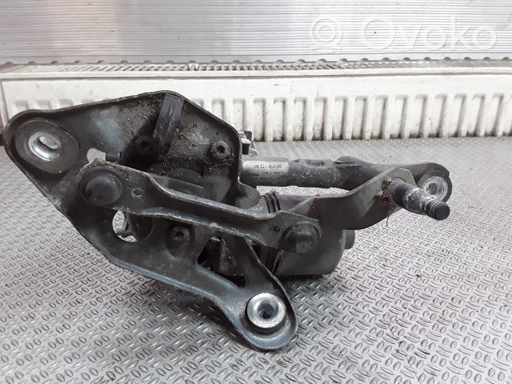 Peugeot 407 Front wiper linkage and motor 9655617280